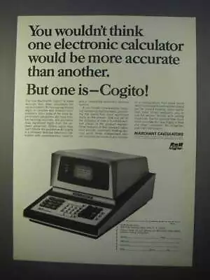 1966 SCM Marchant Cogito 240-SR Calculator Ad • $19.99