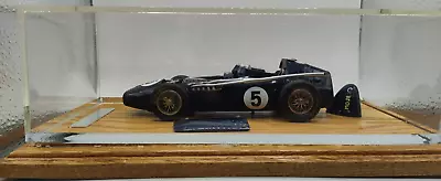 1957 Maserati 250 F Model Kit Car W/ Custom Display Case • $199.99