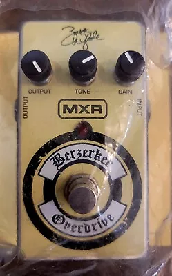 MXR ZW44 Berzerker Overdrive Guitar Effect Pedal Zakk Wylde RARE • $135