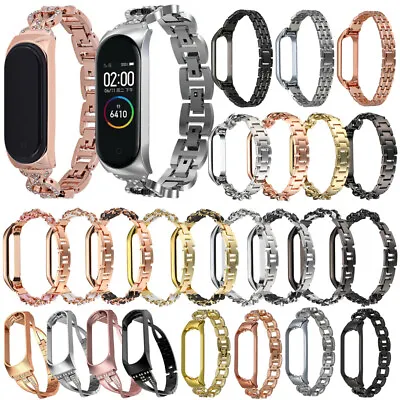 Stainless Steel Milanese Loop Watch Wristband Strap For Xiaomi Mi Band 7 6 5 4 3 • £8.94