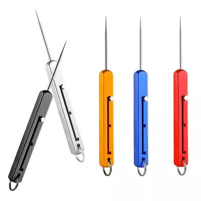 Telescopic Titanium Toothpicks Tooth Cleaning Fruit Toothpick  Camping Tool • $4.48