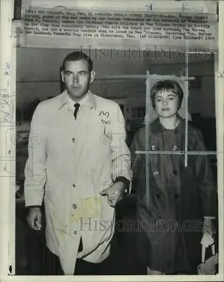 1969 Press Photo Kennedy Assassin Widow Marina Oswald Porter And Husband Ken LA • $16.99