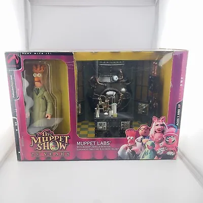 Muppet Show Palisades Muppet Lab With Beaker Playset Show Box Set  NEAR MINT • $69.50