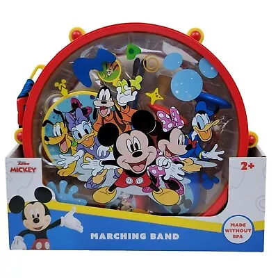 Mickey Mouse Marching Band Set Disney 10 Pc Band Musical Instruments Age 2+ • $19.99