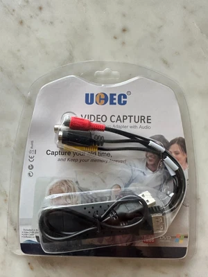 $4.99 • Buy UCEC USB 2.0 Video Capture Card Device VHS VCR TV To DVD Converter