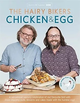 The Hairy Bikers' Chicken & Egg By Bikers Hairy Book The Cheap Fast Free Post • £5.49