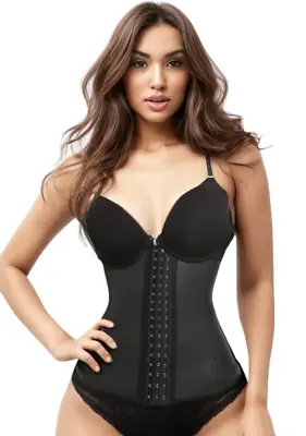 Fajas Colombianas Women's Waist Cincher Latex Light Invisible Trainer With Hooks • $37.99