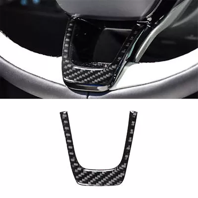 Carbon Fiber Interior Steering Wheel Lower Cover Trim For Ford Mustang Mach-E • $8.04