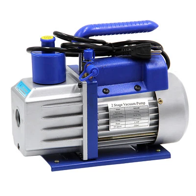 $69.99 • Buy HFS(R) Vacuum Pump - 1/3 Hp 3Cfm 85L/Min - Dual Stage 110V