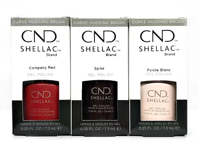 CND Shellac Gel Polish - ICONIC 2020 Collection - 0.25oz/7.3ml Pick Any  • $19.50