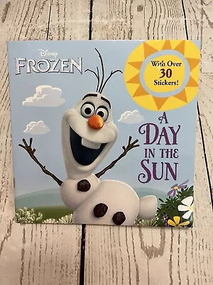 Disney Frozen A Day In The Sun Sticker Book Olaf Snowman Book Kids • $5.13