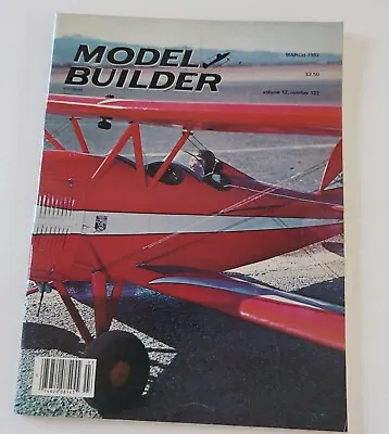 Model Builder Magazine March 1982 • $12.99