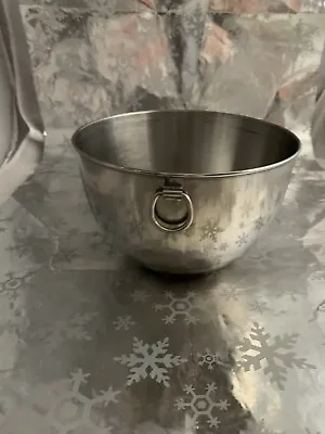 ❤️Vintage Revere Ware Mixing Bowl Stainless Steel D Ring 2 Quart 7-3/4  • $29