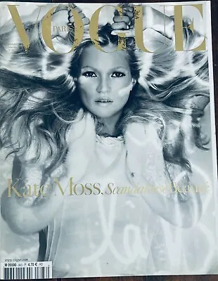 Fashion Magazine Vogue Paris 863 Dec/jan 2006 Kate Moss No Mailer Label Nice! • $39.99