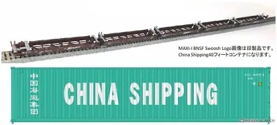 Kato N Scale Gunderson Maxi-i Double Stack Car-bnsf W/china Containers #106-6211 • $129.95