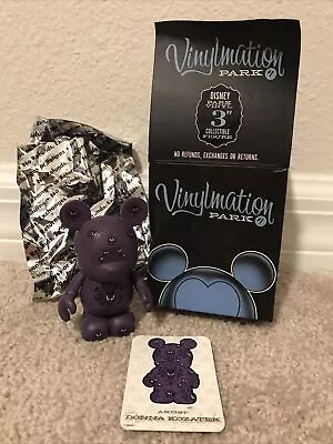 Disney 3” Vinylmation Haunted Mansion Park Series 1 Creepy Wallpaper Purple • $133