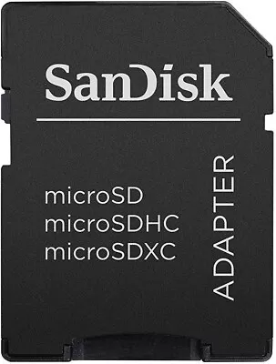 SanDisk Adapter MicroSD To SD Card SDXC SDHC TF Class 4/10 Memory Card Adapter • $3.25