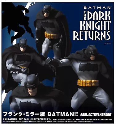 MEDICOM TOY RAH Real Action Heroes BATMAN THE DARK KNIGHT RETURNS Ver. Figure • $199