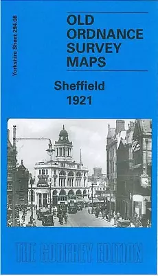 Sheffield 1921: Yorkshire Sheet 294.08b (Old O.S. Maps Of Yorkshire) • £3.74