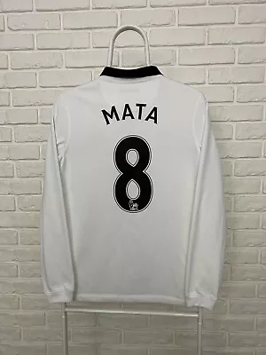 Manchester United 2014 2015 Nike Away Football #8 Mata Soccer Jersey Youth Xl • $19