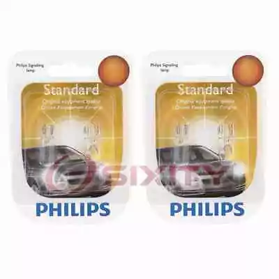 2 Pc Philips License Plate Light Bulbs For Mini Cooper Cooper Paceman Pw • $10.87