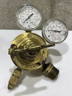 Victor Equipment Co Vts 452 Md Brass Regulator Pressure Gauge 3000 Psig 476 • $125