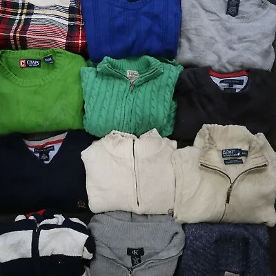 10x Designer Jumper Sweaters Clothing Reseller Wholesale Bulk Lot Bundle Vintage • $120