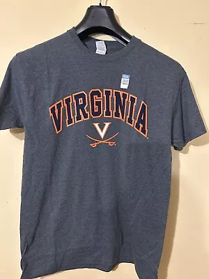 Virginia Cavaliers Gray T-shirt Size M & Xl & Xxl Soft Fabric Heavy Cotton New • $5