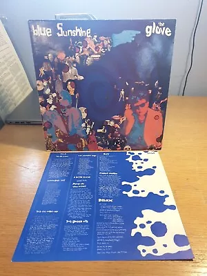 The Glove Blue Sunshine 1983 Vinyl Printed Lyric Sheet Cure Siouxsie  Severin • £25