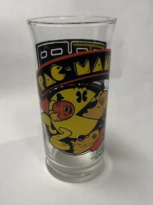 Very Clean! Vintage PAC-MAN Drinking Glass 1982. Bally Midway Mfg. Co. • $7.99