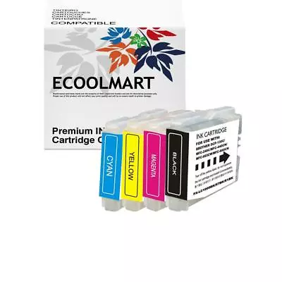 4 NEW LC51 C M Y BK Set Ink Cartridge Fits Brother MFC-230C MFC-240C MFC-3360C • $9.38