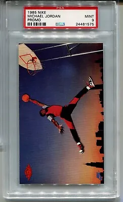 1985 Nike Basketball #2 Michael Jordan Rookie Card XRC Graded PSA 9 MINT • $2199.99