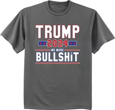 Trump 2024 T-shirt Mens Graphic Tee American Flag MAGA Tee Shirt Mens • $17.95