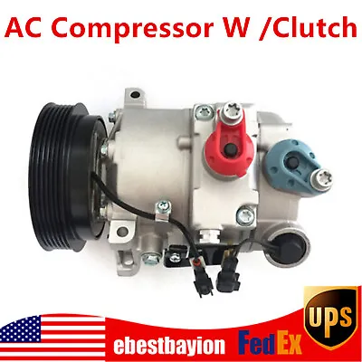 A/C AC Compressor W/Clutch For Volvo S60 S80 XC70 XC90 & Land Rover LR2 68675  • $105.45