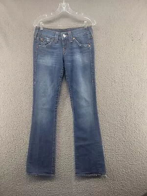 True Religion Jeans Women's Becky Stretch Bootcut Denim Sz 27 • $19.95
