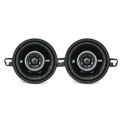 Kicker Audio DS 3.5 Inch Coaxial Speakers 43DSC3504  1 Pair • £39.95