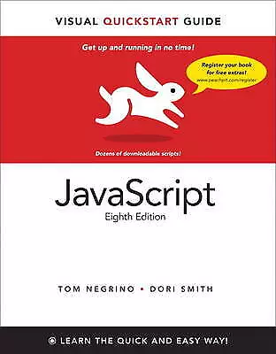 Smith Dori : JavaScript: Visual QuickStart Guide (Vis FREE Shipping Save £s • £3.27