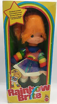 Rainbow Brite Doll Iridella Jumbo 18  Mattel Hallmark Vintage 1983 Nib • £252.74