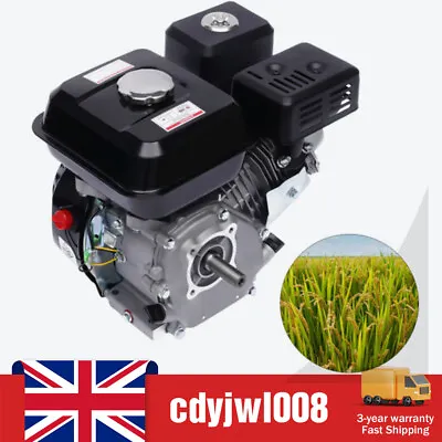 7.5HP 4-Stroke Gasoline Engine Petrol Engine Gas Motor Engine OHV Go Kart Engine • £87.95