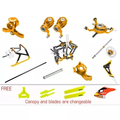 Microheli CNC Performance Package (GOLD) - BLADE MCPX BL2 • $185.99