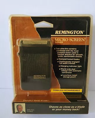 Remington Micro Screen Shaver Microscreen XLR-930BP - Vintage Sealed New • $199.99