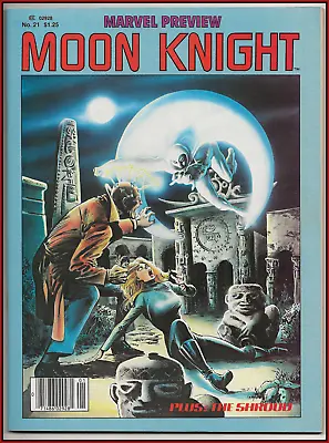 Marvel Preview #21 Moon Knight (1980) 1st Sienkiewicz Art Origin Unread Vf/nm • $149.99