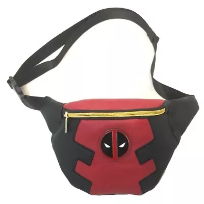 Deadpool Money Pouch Wallet Purse Mens Travel Bag Waist Belt Avengers Superhero • $37.95