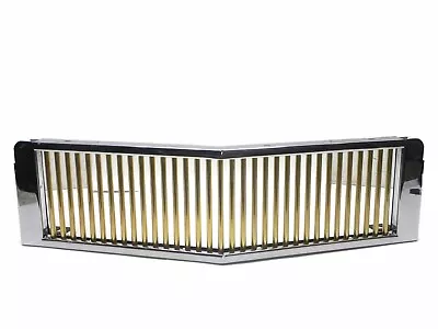 E&G Classics Front Chrome Gold Lower Grill Grille For 1988-1991 Eldorado Seville • $179.95