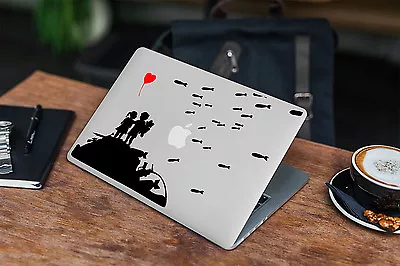 £5.39 • Buy Banksy Kids On Gun Hills Decal For Macbook Pro Sticker Vinyl Laptop Mac Pro 13