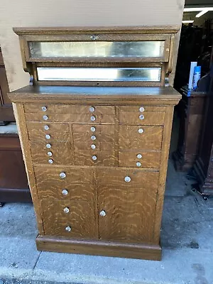 Victorian Oak Dental Cabinet American Cabinet Co. • $2295