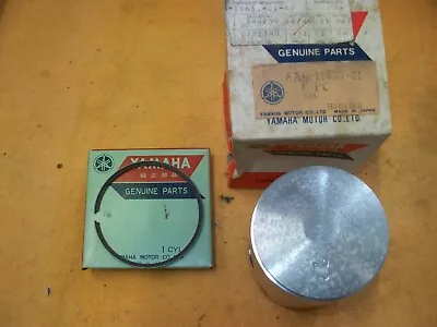 Vintage Snowmobile Yamaha Exciter 340 Oversize Piston & Ring OEM 8A6-11635-01 • $69.99