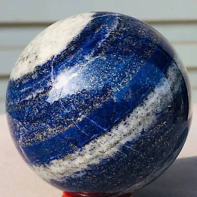 1.28LBNatural Polished Lapis Lazuli Quartz Crystal Sphere Ball Rock Healing • $0.99