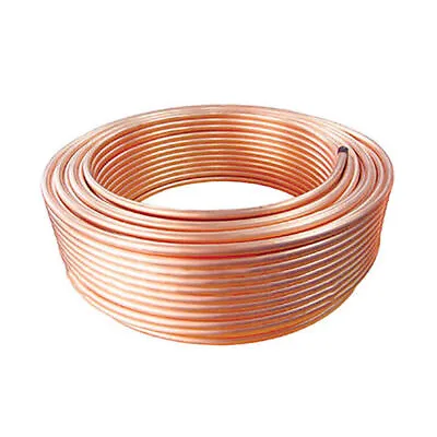 OD 3/4 Foot Soft Flexible Refrigeration Copper Capillary Tubing Coil  19x1.5mm • $59.80
