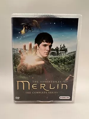 Merlin: The Complete Series (DVD 2014 24-Disc Set) + Bonus Features Disc • $41.95